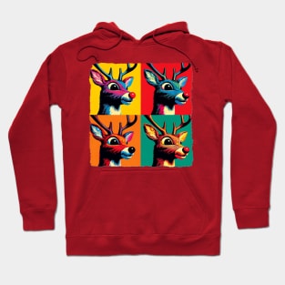 Rudolf Radiance: Pop Art's Brightest Star Hoodie